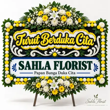 Papan Bunga Duka Enggal